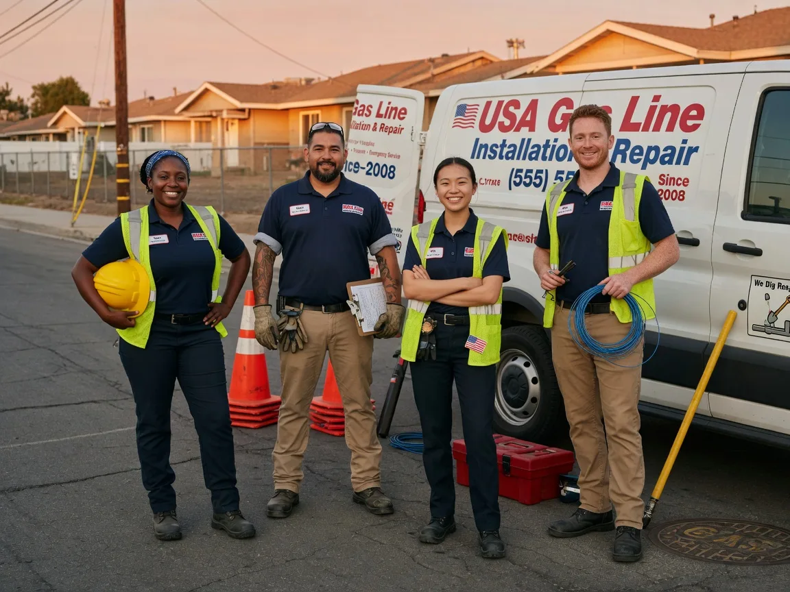 Gas Line Installation company in Rhodesdale, MD